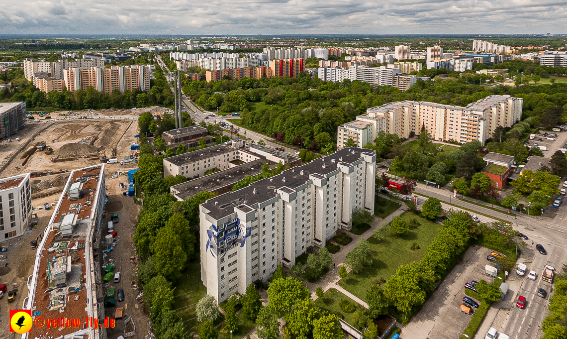 17.05.2023 - Graffiti des italienischen Künstlers Peeta in Neuperlach